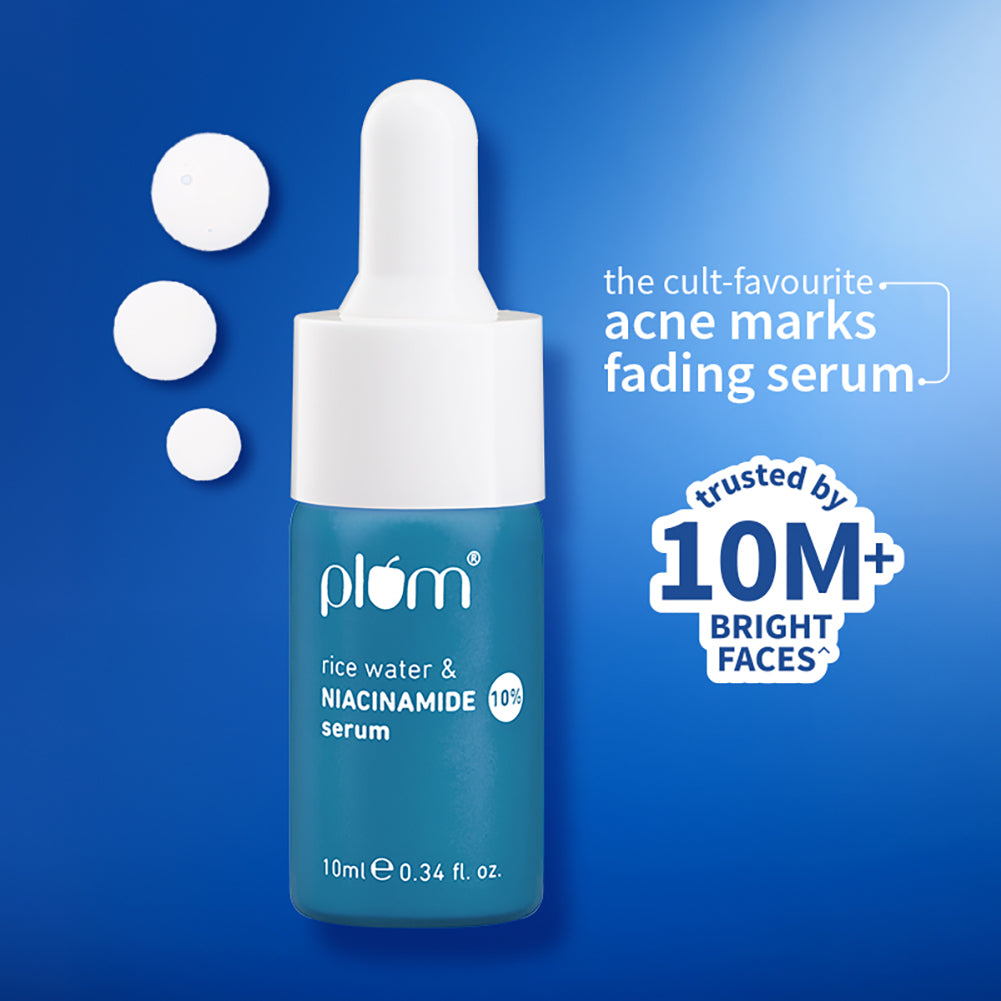 10% Niacinamide Face Serum with Rice Water