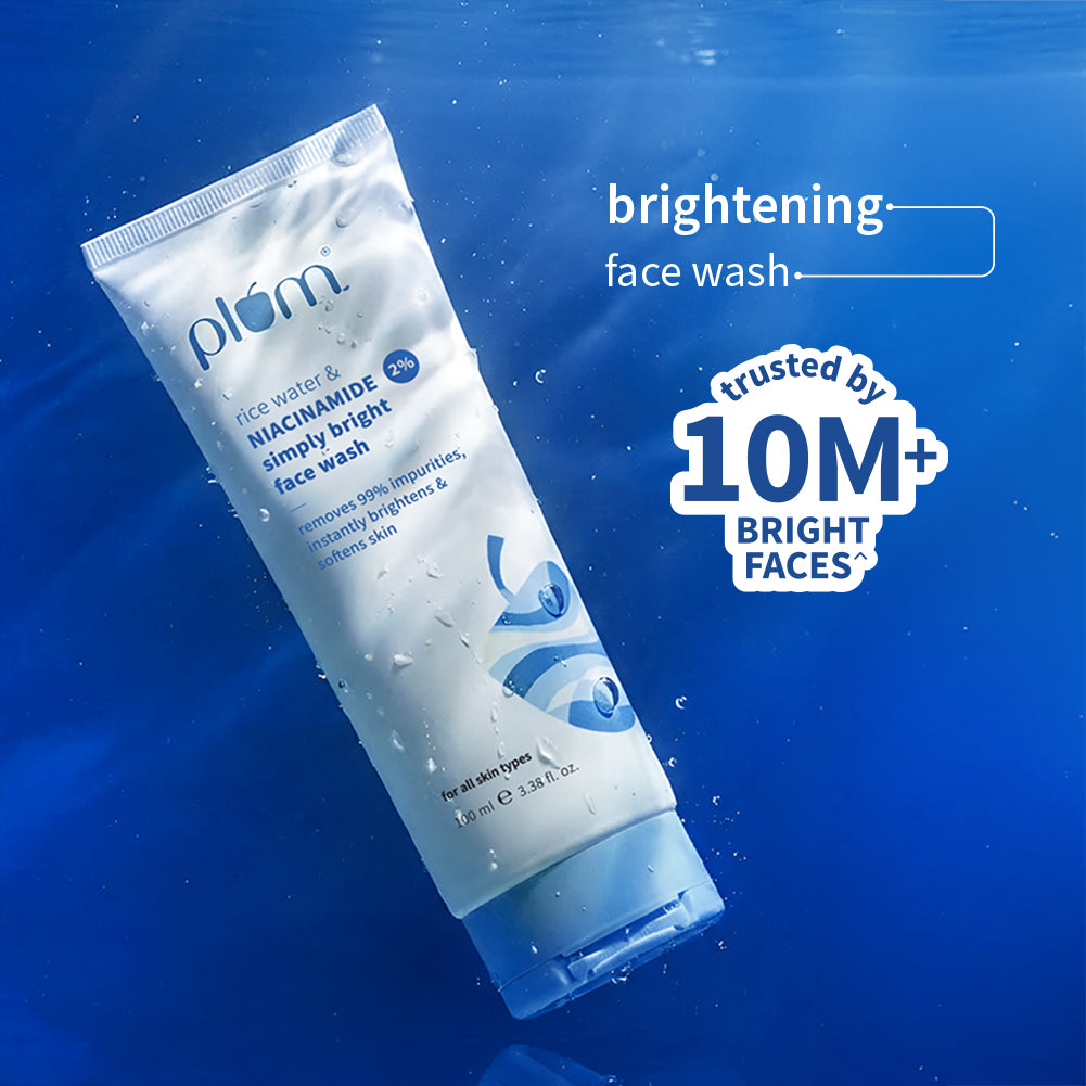 2% Niacinamide & Rice Water Simply Bright Face Wash | 100 ml