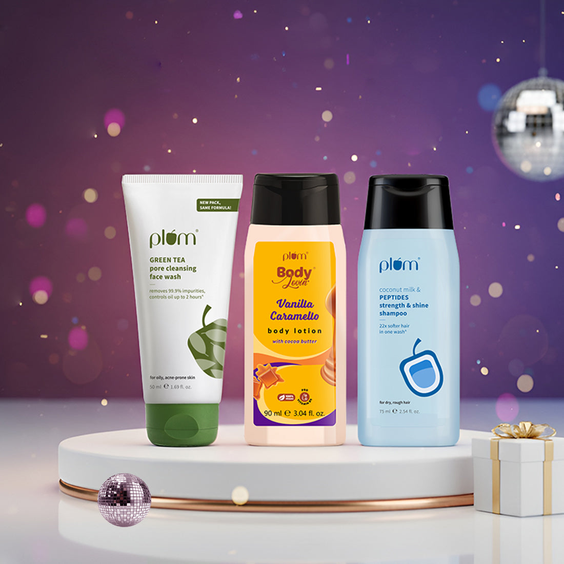 3 Full-Size Bestsellers | body lotion | shampoo | face wash