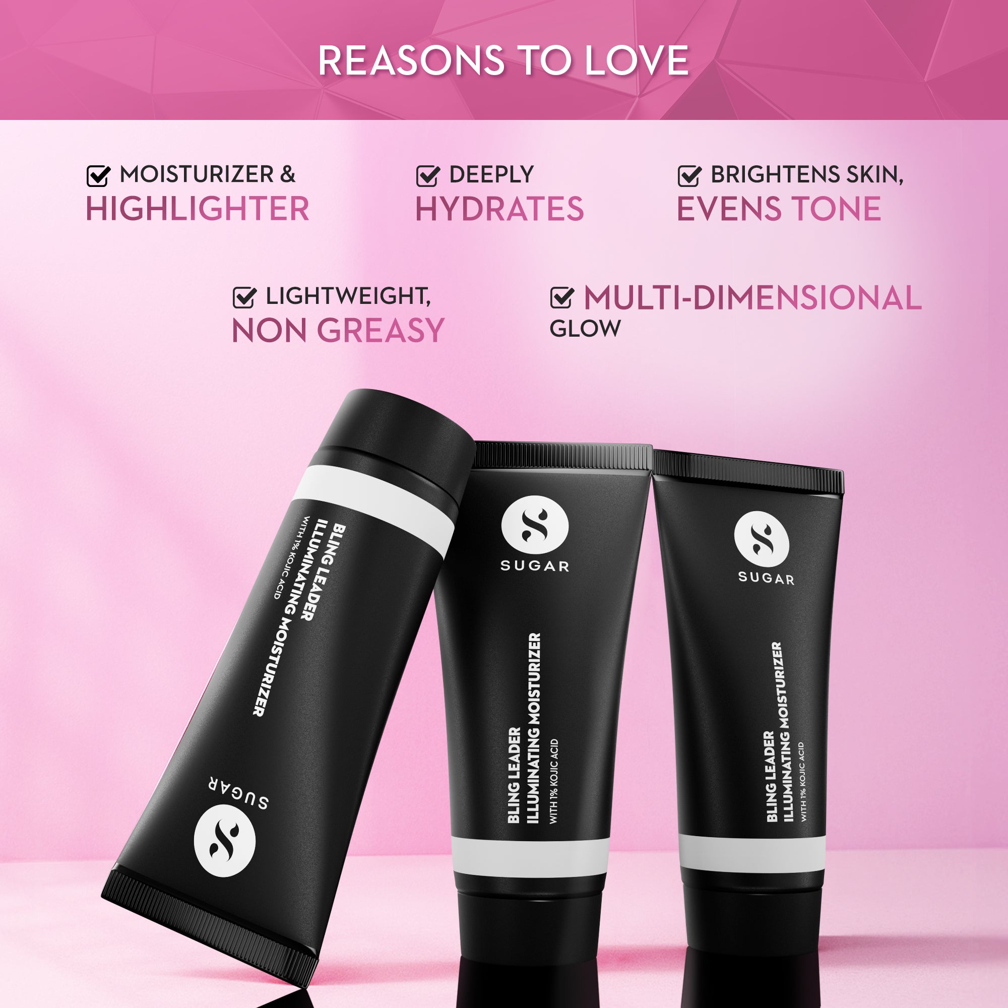 Bling Leader Illuminating Moisturizer with 1% Kojic Acid