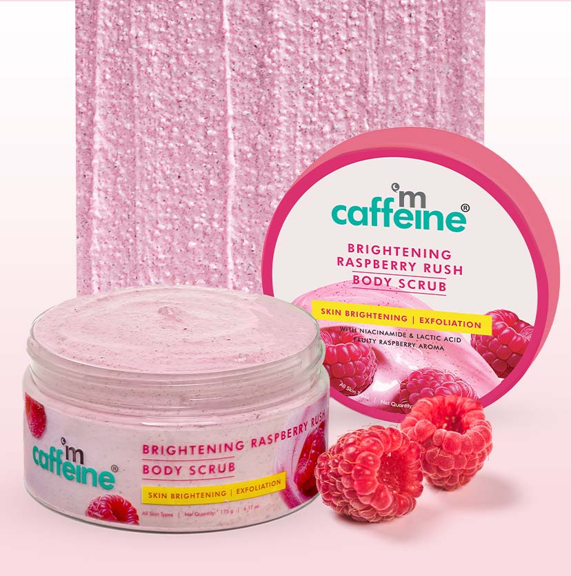 Brightening Raspberry Body Scrub | Vit C Rich - 175g