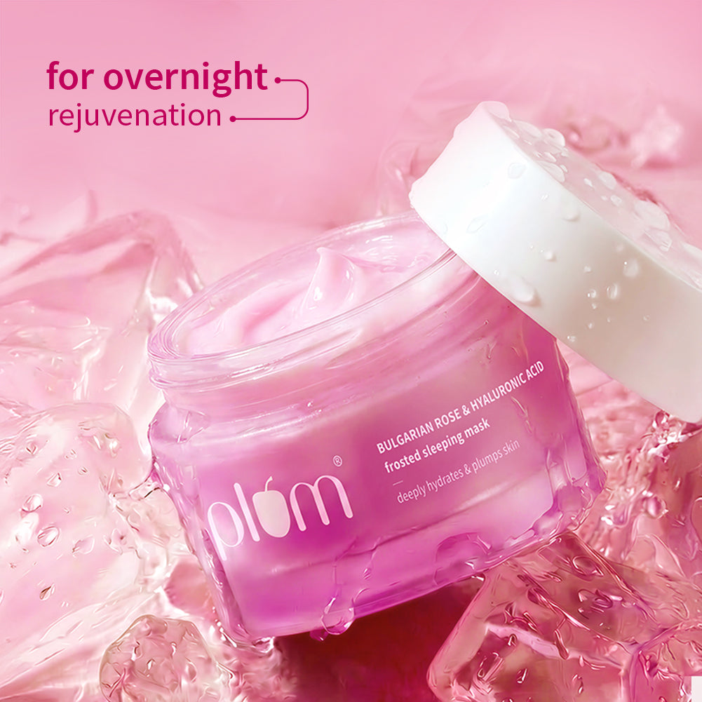 Bulgarian Rose & Hyaluronic Acid Frosted Sleeping Mask