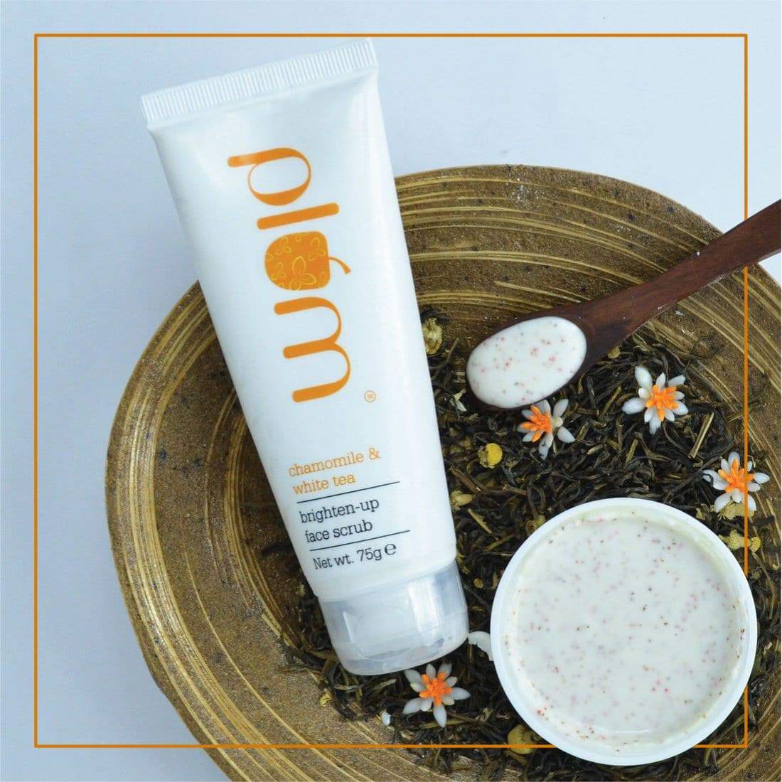 Chamomile & White Tea Brighten-Up Face Scrub