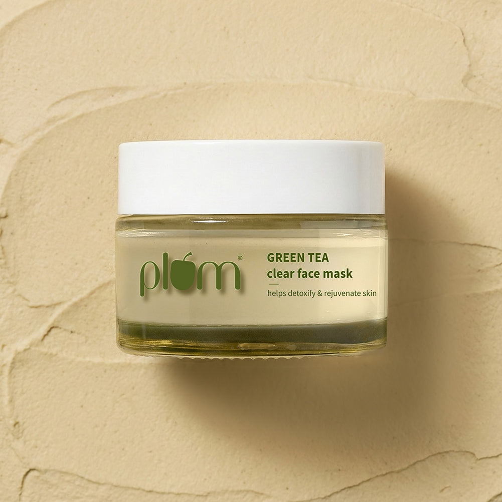 Green Tea Clear Face Mask