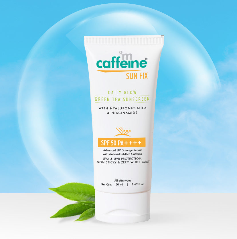 Green Tea Sunscreen SPF 50 PA++++ with Niacinamide - 50 ml