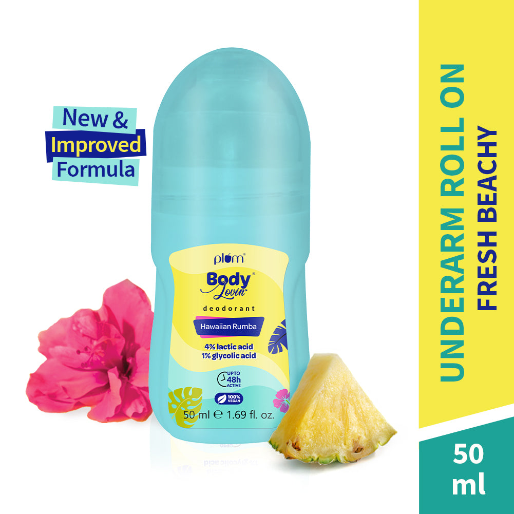 Hawaiian Rumba Deodorant Roll On by Plum BodyLovin'