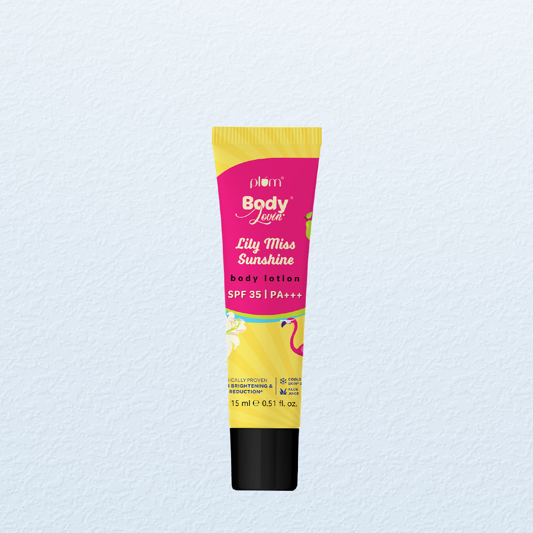 Lily Miss Sunshine SPF 35 PA+++ Body Lotion | 15ml | Travel-Size