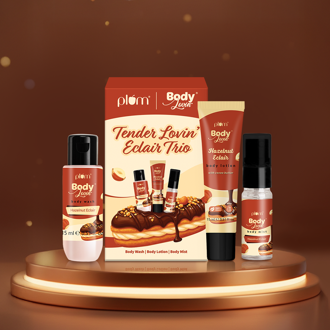 Plum BodyLovin'Tender Lovin' Eclair Trio